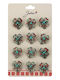 Alista Home Set Silver White Pins