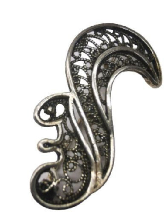 Alista Home Silver White Pin