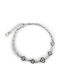 Alista Home Kinderarmbänder aus Silber mit Herz und Böses Auge Set