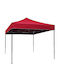 Alista Home Gazebo Pliabil De Grădină Roșu 3x3m
