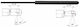 Metzger Trunk Shock Absorber 2110531