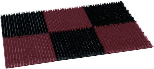 Fußmatte Eingang Schwarz 55x36cm Schwarze