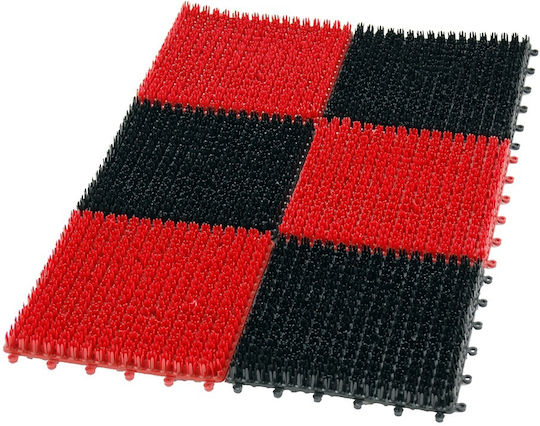 Fußmatte Eingang Schwarz 55x36cm Schwarze