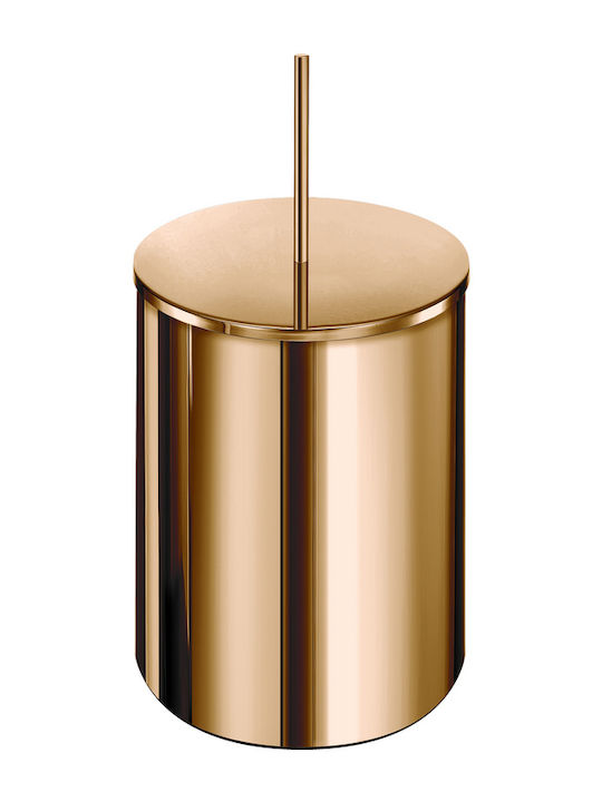Sanco Coș Metalic De Baie 5lt Bronz