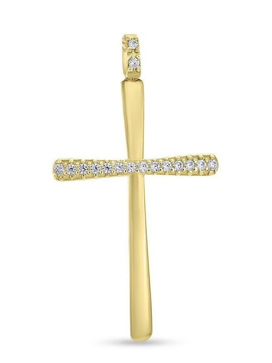 Chrysolithos Gold Cross 14K