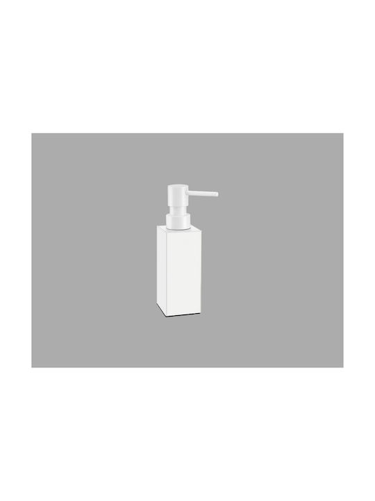 Sanco Bathroom Dispenser Μεταλλικό Λευκό