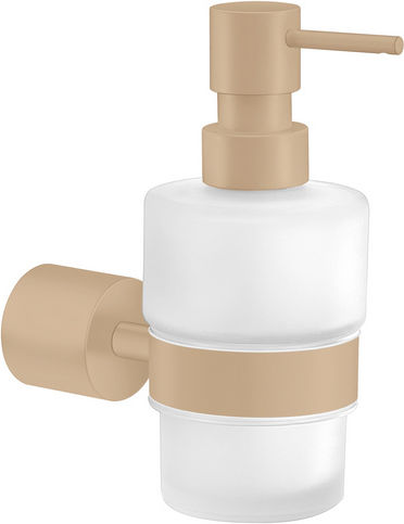 Sanco Elysian Wall Mounted Glass Brown Dispenser