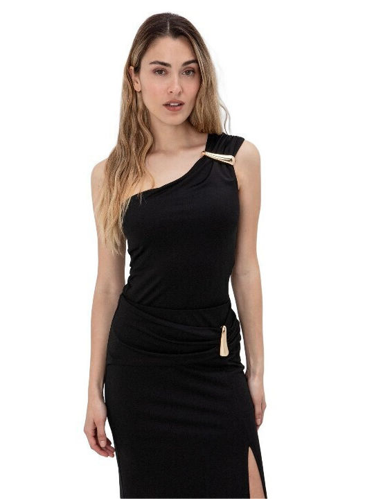 Toi&Moi Crop Top Drapat Maro Damă
