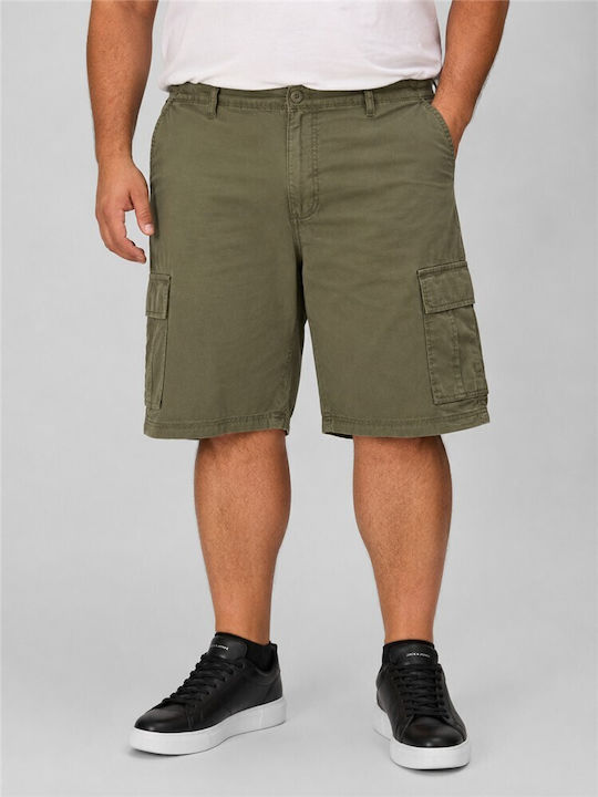 Jack & Jones Мъжки Карго Бермуди Каки