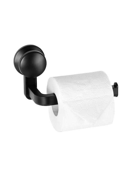 Vilde Suport De Hârtie Din Plastic Cu Ventuză Negru 5904316491949