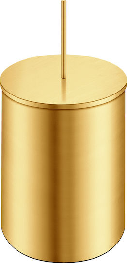 Sanco Metallic Bathroom Bin 5lt Gold