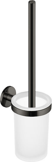 Sanco Glasierte Toilettenbürste Badezimmer Bronze