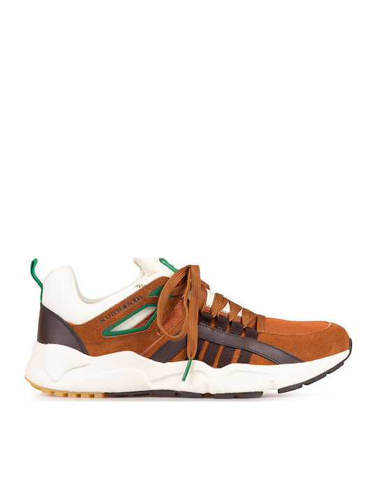Scotch & Soda Men's Brown Sneakers
