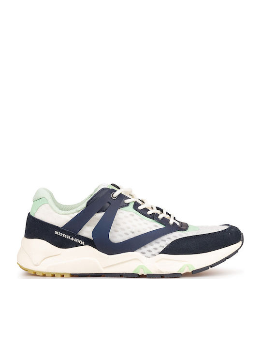 Scotch & Soda Men's Blue Sneakers