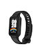 Λουράκι Σιλικόνης Μαύρο (Xiaomi Smart Band 9 Active)