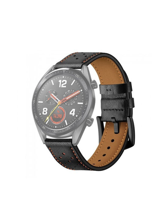 Leder Tragbares Band Schwarz Xiaomi Watch 5