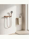 Rea Arcos Mixing Bathtub Faucet Complete Set Inox Copper
