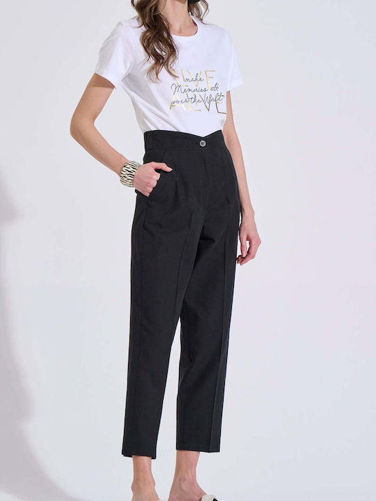 Bill Cost Damen Stoffhose mit Gummiband in Carr...