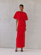 Maxi Evening Dress Passion Red