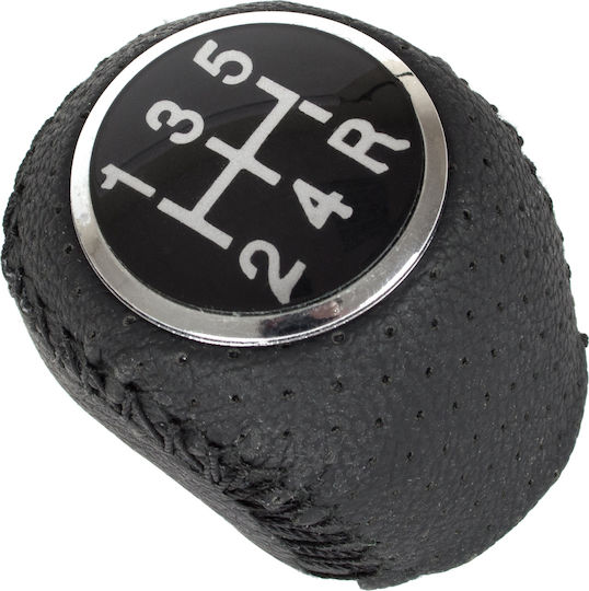 Peugeot Boxer I Ii 94-14 Gear Shift Knob Black + Chrome 5 Speeds Reverse At Bottom