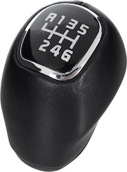 Kia Sportage Iii 09-15 Black Leather 6 Speed Gear Shift Knob Kia Sportage Iii 09-15 Black Leather 6 Speed Gear Shift Knob