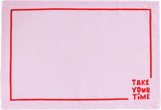 Palamaiki Pla107 Σουπλά Πλαστικό Ροζ 48x33cm 2τμχ