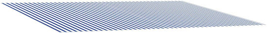 vidaXL Платнище за Сенник Синьо с PU Покритие 2x2.5m