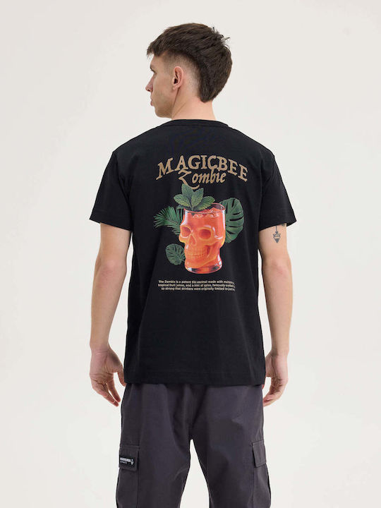 Magic Bee Тениска Черна