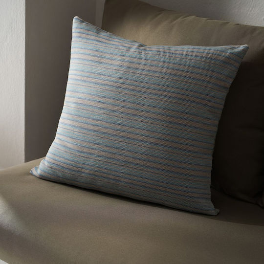 Gofis Home Nymeria Decorative Pillow Case in 100% Cotton Jean Blue 50x50cm