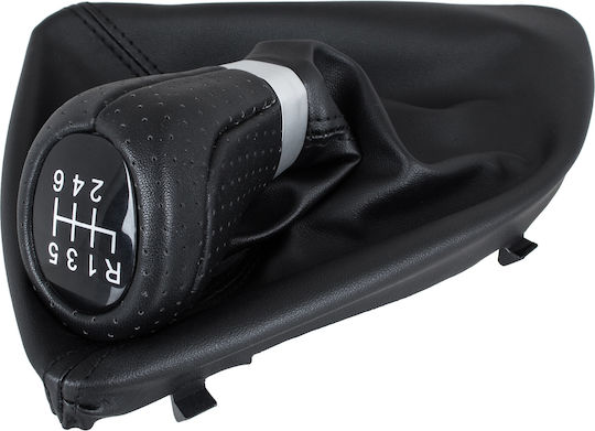 Bmw 1 E81 07-11 Black 6 Speed Gear Shift Knob + Gasket