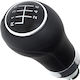 Audi A1 A2 A3 A4 A5 A6 Q3 Q5 Gear Shift Knob Black + Chrome 6 Speed