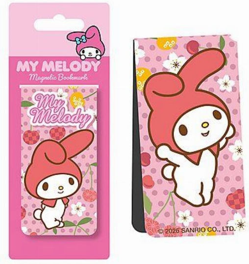 Sanrio Hello Kitty Friends My Melody Cherry Blossom Магнитен Книгоразделител