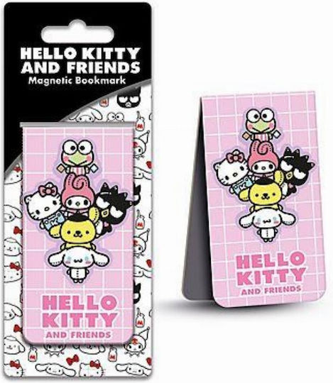 Sanrio Hello Kitty Friends Pink Μαγνητικός Σελιδοδείκτης