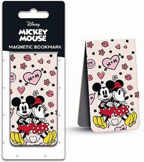 Disney Mickey Mouse Mickey & Minnie Magnetisches Lesezeichen