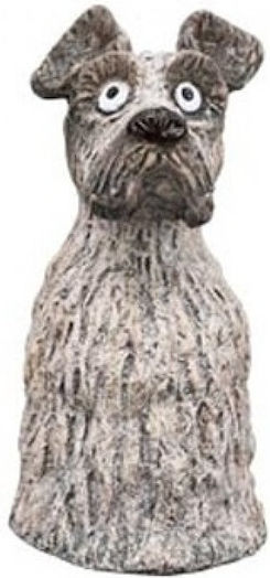 Interni Oggi Dekorative Hund Figur aus Keramik Material 11x8x18cm