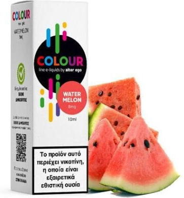 Alter eGo Έτοιμο Υγρό Αναπλήρωσης Watermelon 8mg 10ml