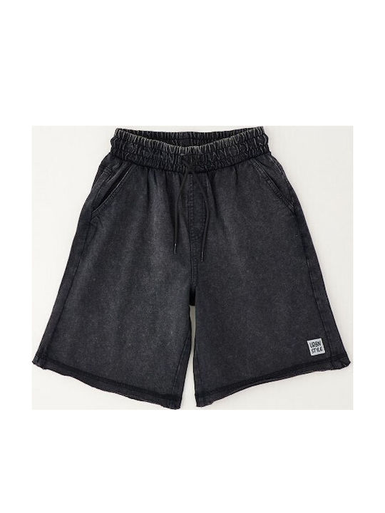 Παιδικό Σορτς/Βερμούδα Υφασμάτινο Short Knitted Trousers Black
