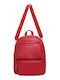 Women's Red Backpack Bag