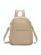 Women's Beige Backpack Bag