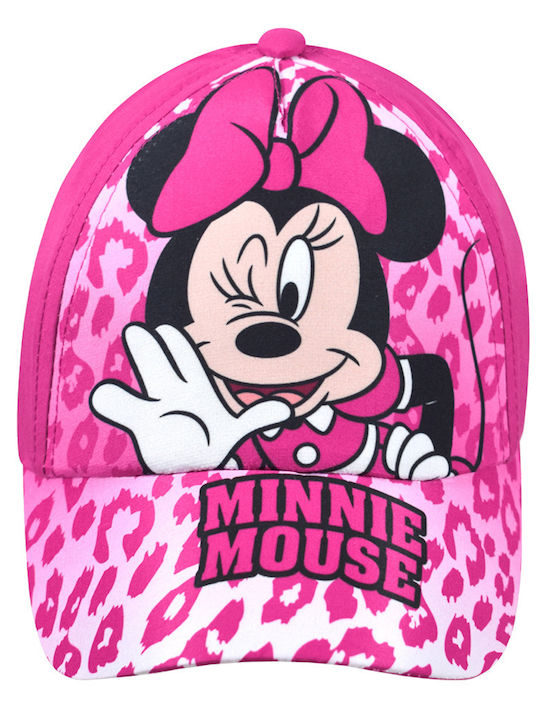 Minnie Mouse Παιδικό Καπέλο Jockey Φούξια