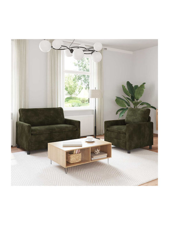 Set Mobilă Living Scaun Cu 2 Locuri și Fotoliu