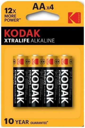 Kodak Alkaline Batteries AA 1.5V 4pcs
