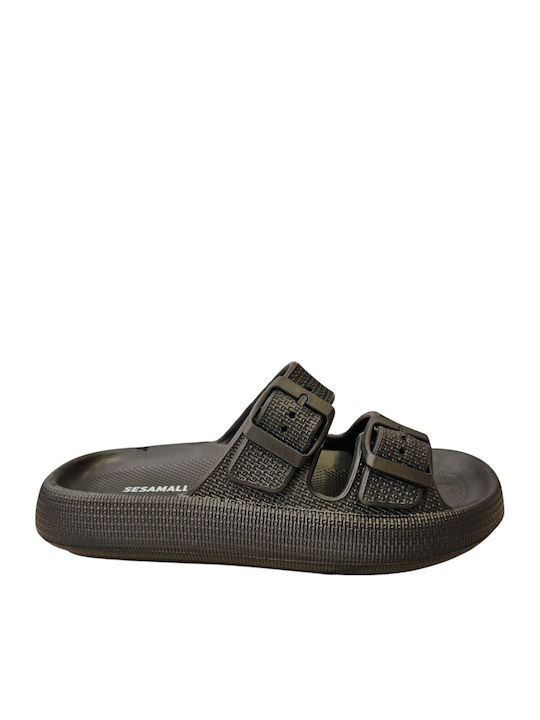 Slides In Black Colour 4008-21-Black
