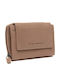 Leather Women's Wallet Brown