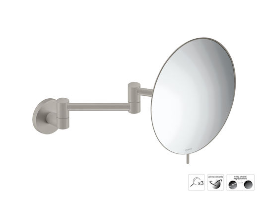 Sanco Sanco Schminkspiegel Wand 104cm Grauer