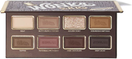 Sheglam Sheglam Mehrfarbige Lidschatten Palette in Gepresster Form Wonka Bar 9.2gr
