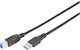 EFB USB 3.0 Cable USB-A Male Black 1m K5236.1
