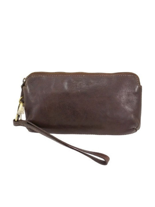 Mybag Leather Men's Brown Handbag