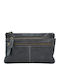 Leder Gürteltasche Schwarz