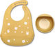 Lorelli Lorelli Baby- und Kinder-Essgeschirr aus Beige Silikon 2 Stück für 6+ Monate